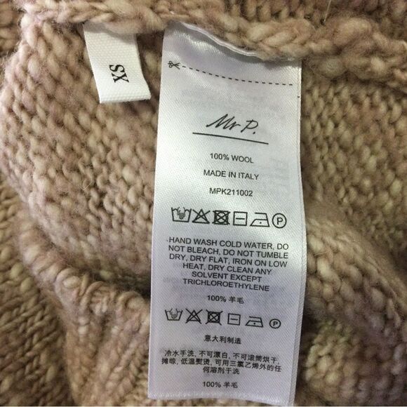 MR P. Melange Wool  Sweater - Neutrals - Picture 9 of 9